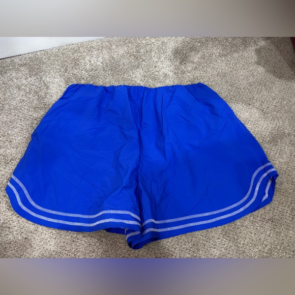 FREE PEOPLE MOVEMENT All Around Shorts BLUE XL Baggy 90's running shorts - Picture 9 of 10